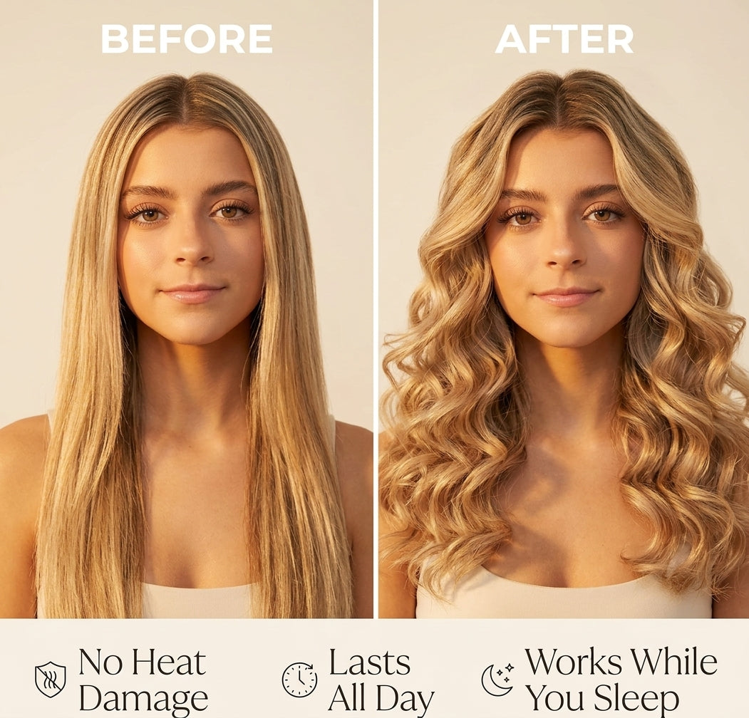 Heatless Curling Rod Headband